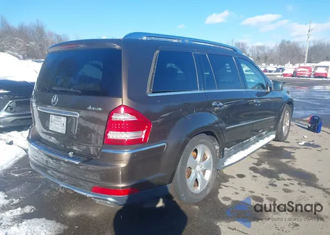 2012 Mercedes-Benz Gl 450 4Matic z USA, uszkodzony, nr VIN 4JGBF7BE2CA765312